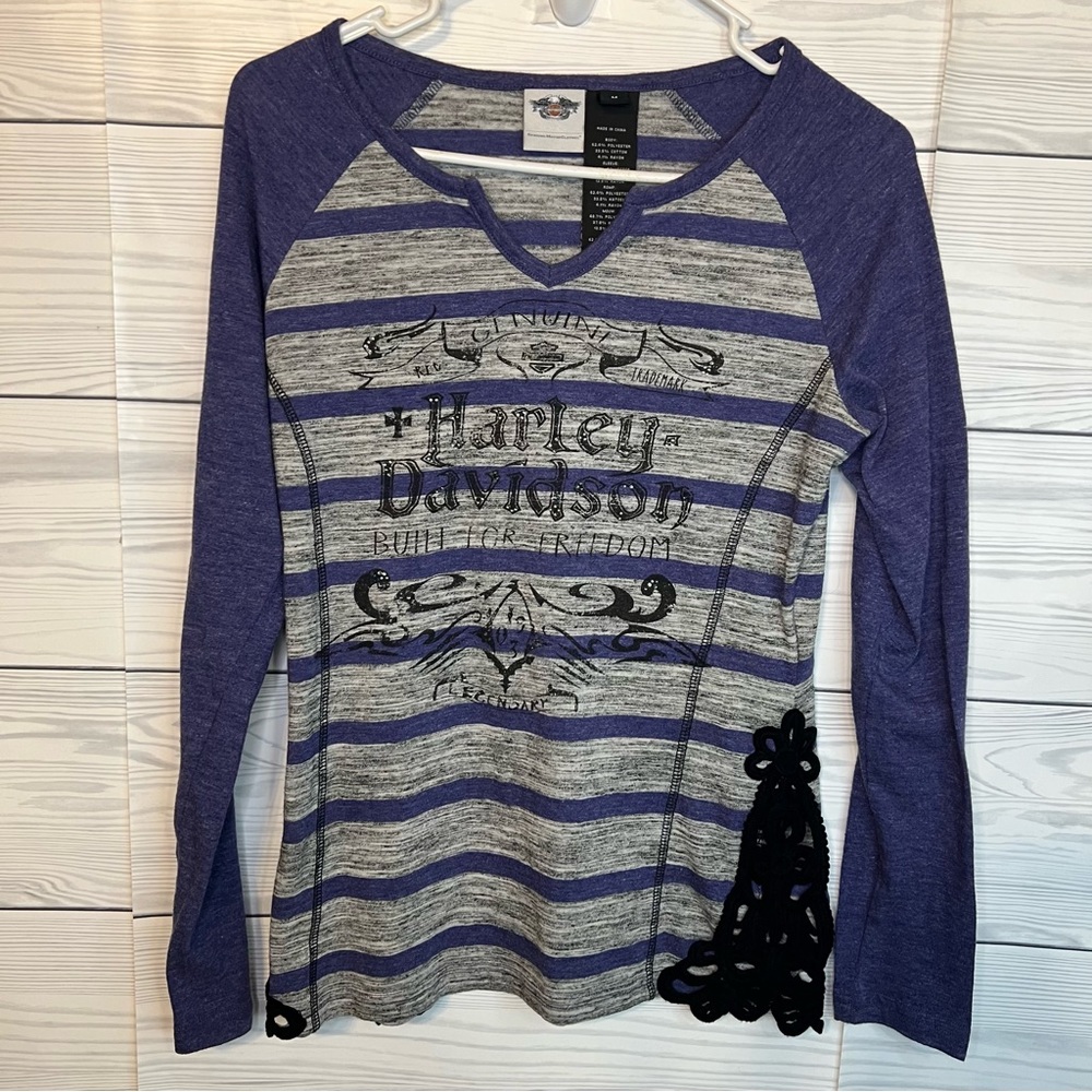 Size Med.  Harley Davidson top